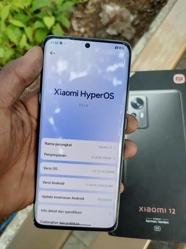 Xiomi 12 5G 8/256