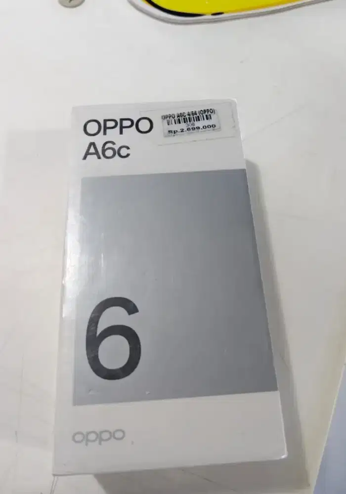 OPPO A6C TERBARU RAM 4+8/128
