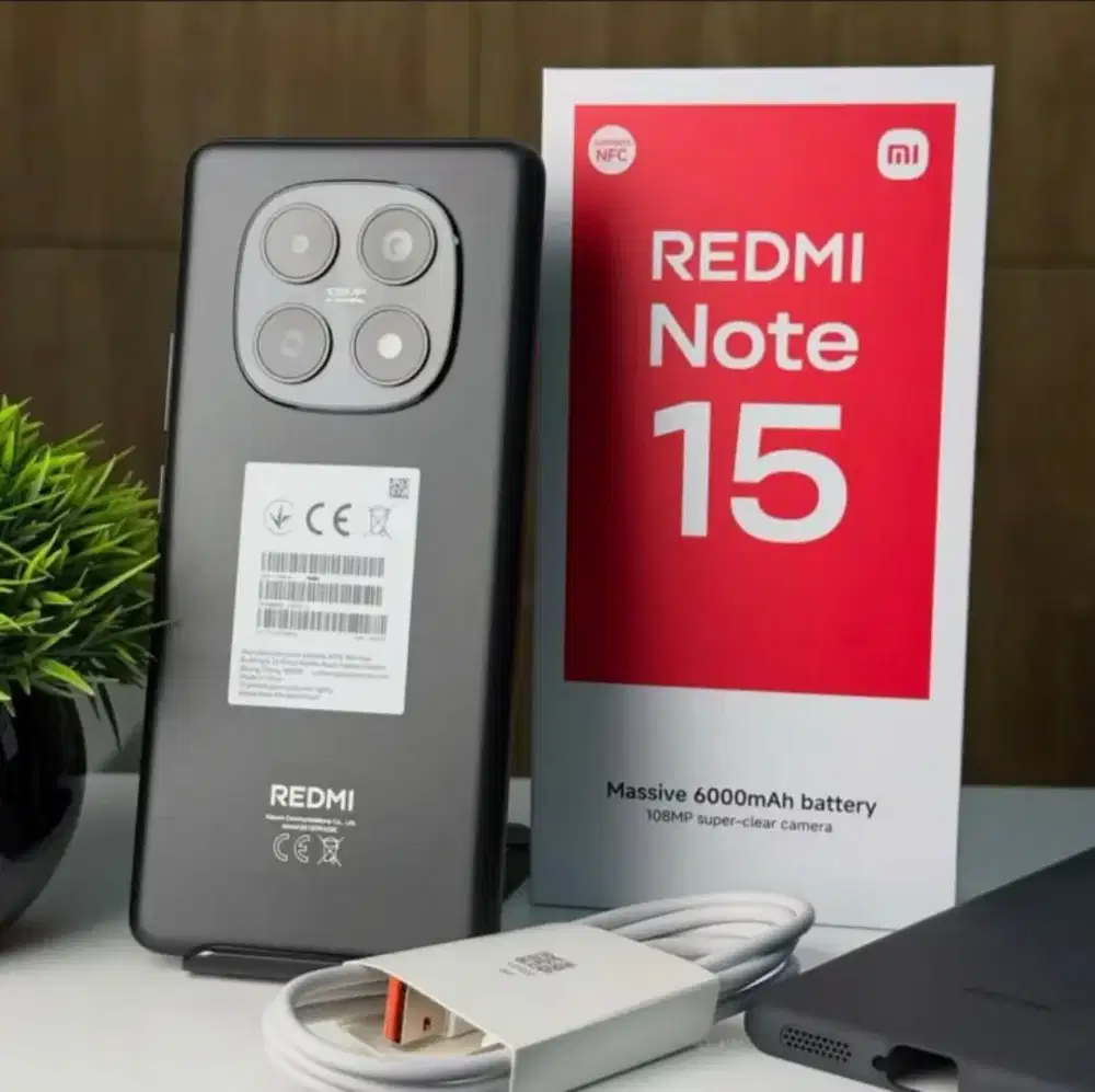 REDMI NOTE 15 4G 8 128GB BLACK