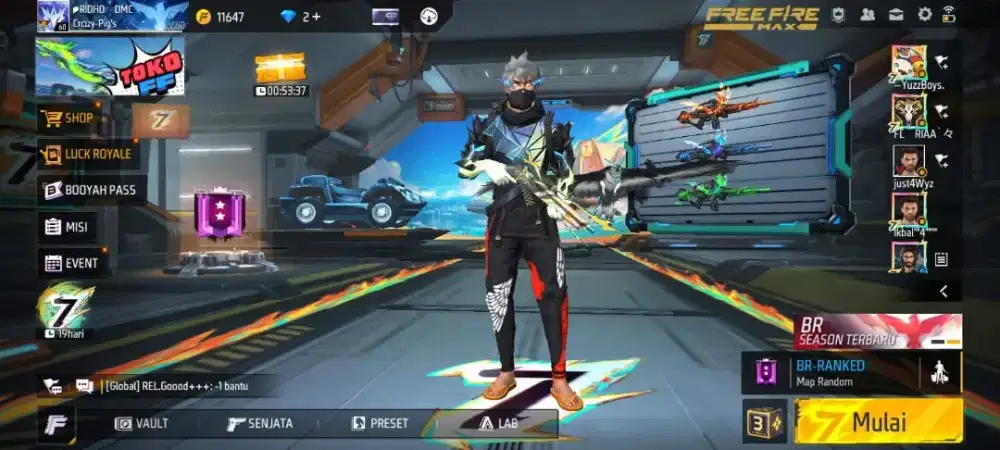 JUAL BELI AKUN FREE FIRE SULTAN DIJAMIN AMANAH DI SINI