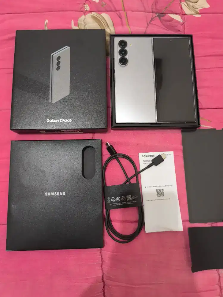 Samsung Z Fold 6 12/256GB Resmi SEIN Fullset original