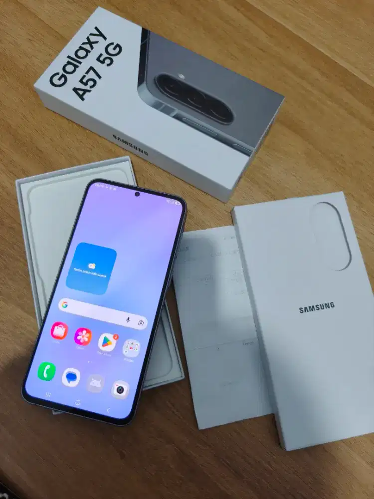 Samsung a57 8/256gb kondisi mulus garansi panjang