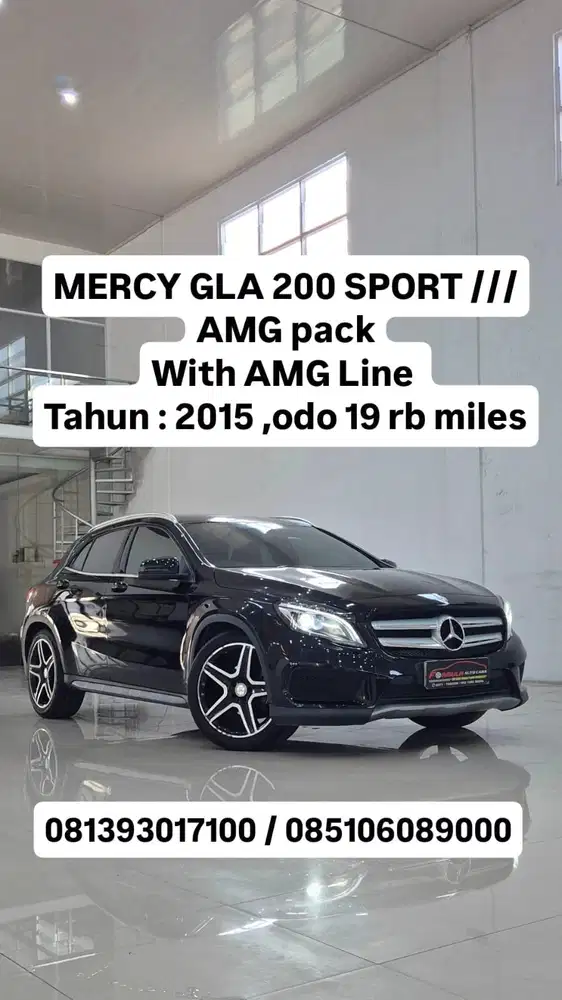 plat AD, th 2025,MERCY GLA 200 SPORT /// AMG