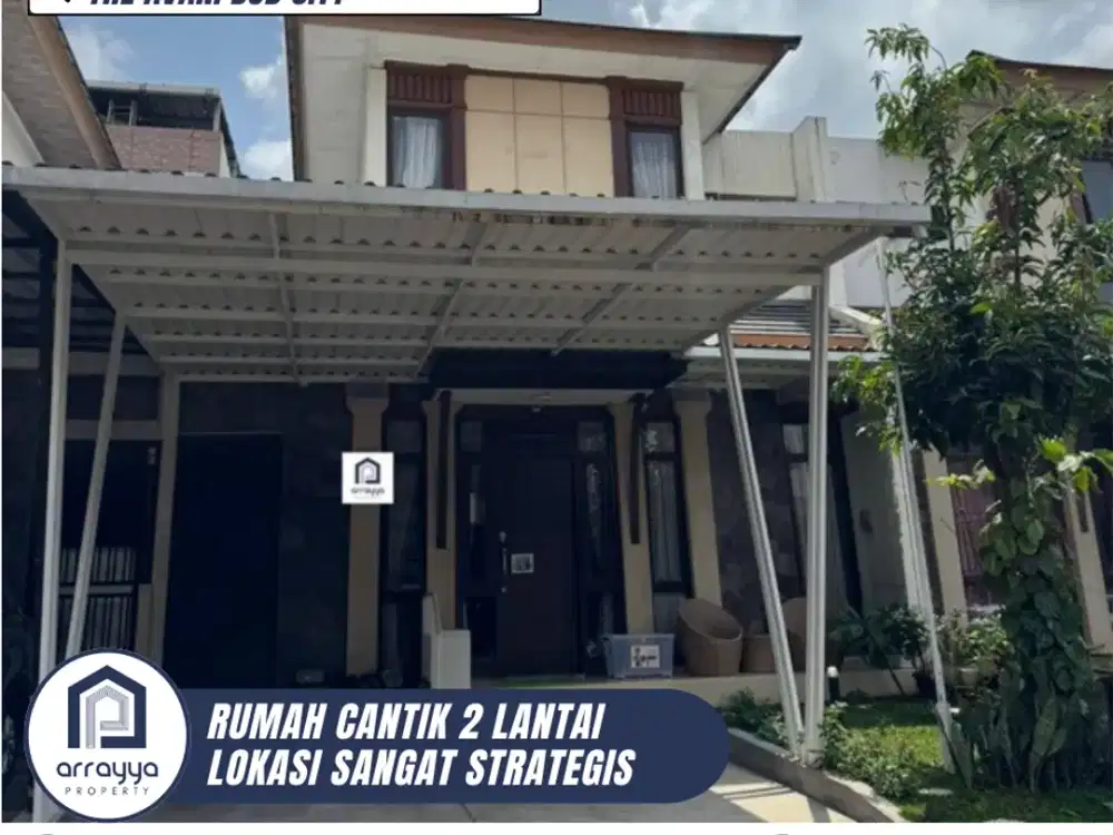 DIJUAL RUMAH CANTIK MODERN LOKASI SANGAT STRATEGIS DI THE AVANI BSD (DMB49)