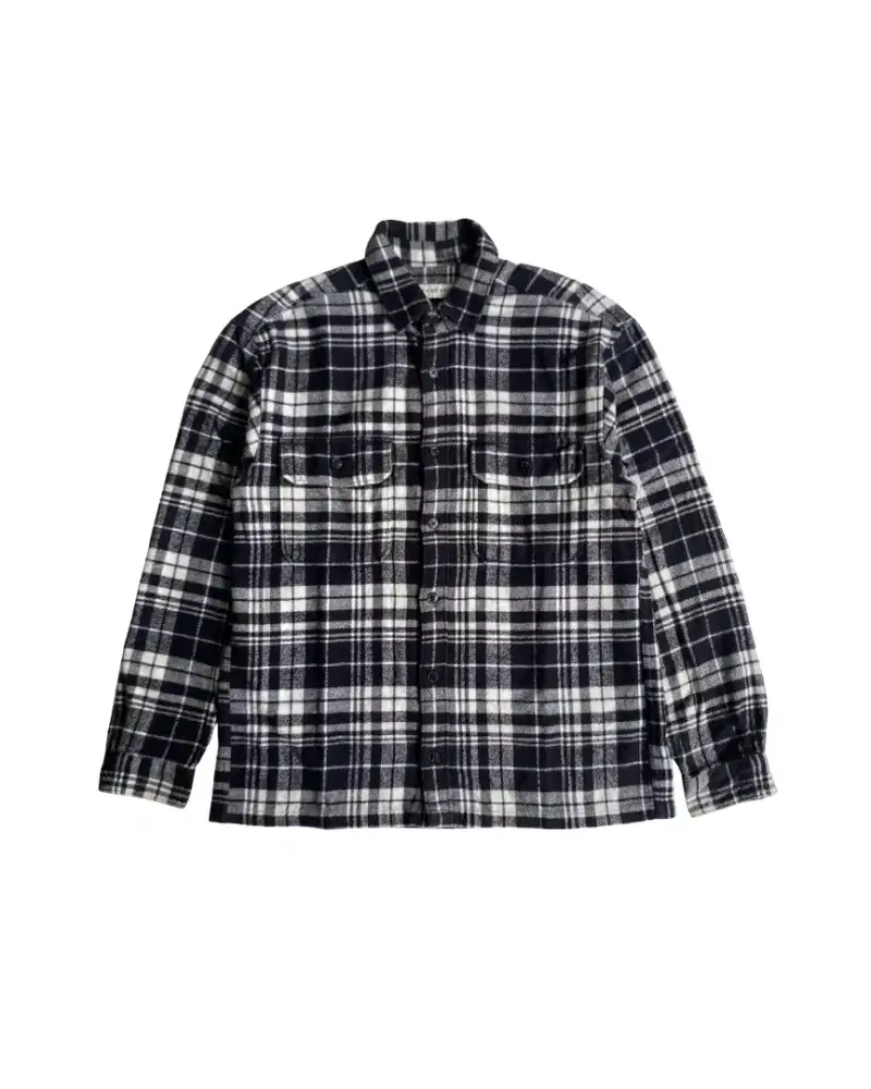 Kemeja Flannel Giordano - L (Kemeja Second/bekas Brand)