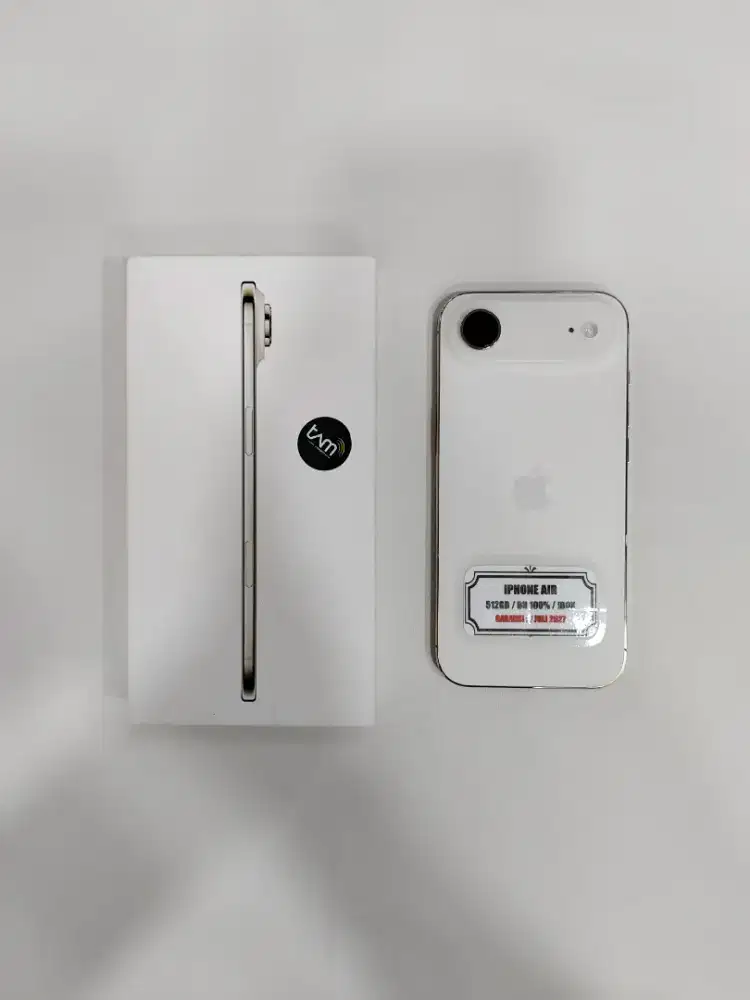 ( Second ) IPhone Air 512GB Gold | IBOX | Pemakaian -+ 1 Bulanan