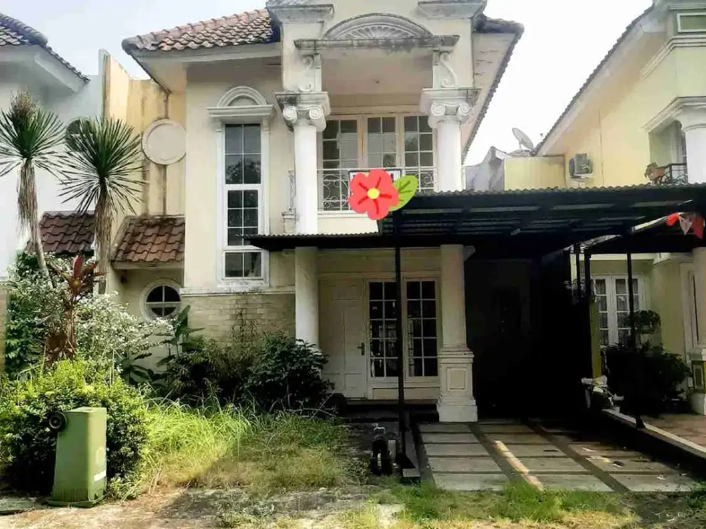 Di Jual, Rumah di Tengah BSD. Asri dan Nyaman