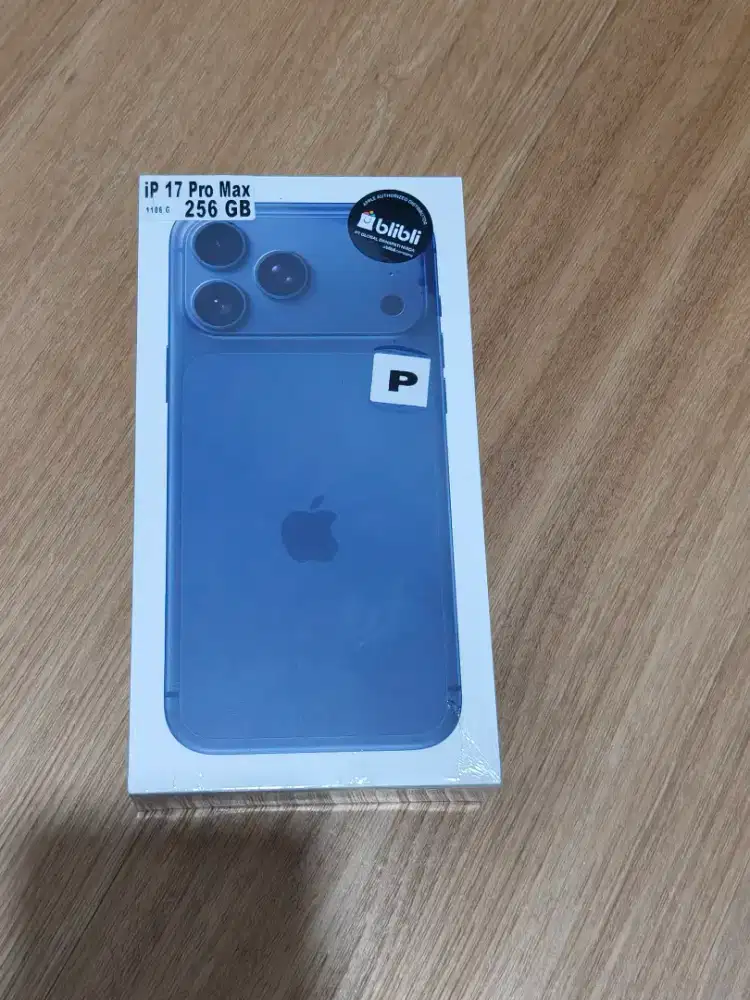 iPhone 17 promax 256gb new segel resmi
