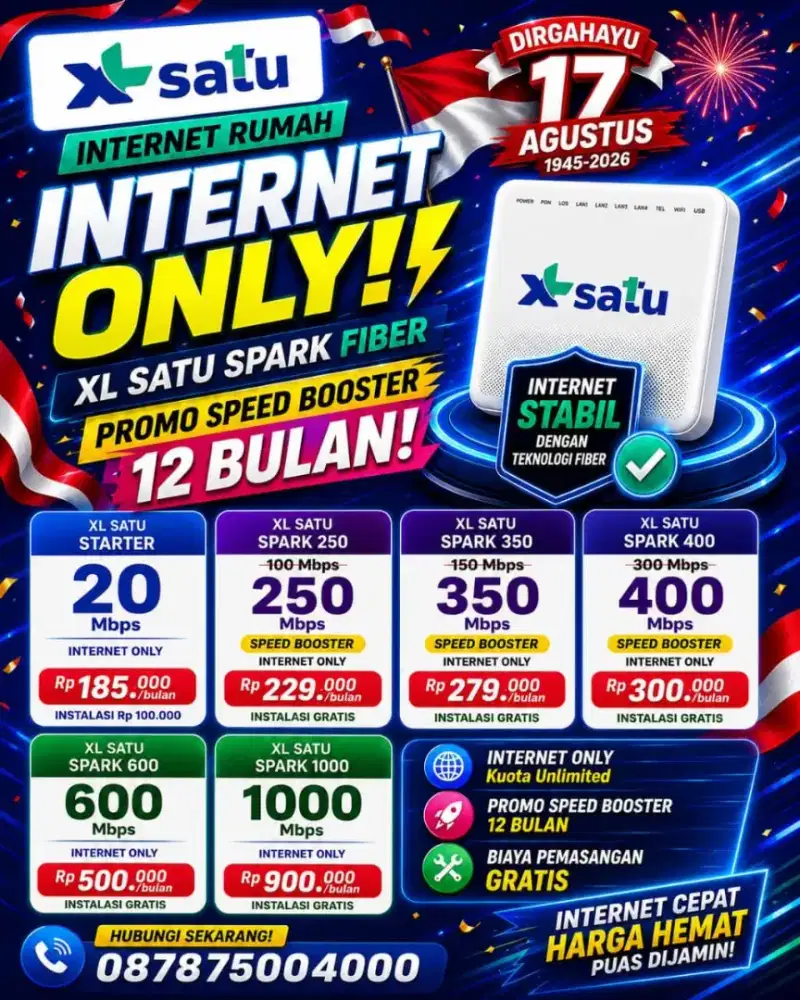 Promo Wifi XL Home