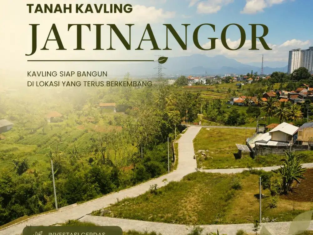 NIKMATI VIEWNYA - TANAH KAVLING DI JATINANGOR