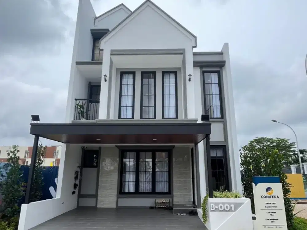 DIJUAL RUMAH CLUSTER CONIFERA – METLAND MENTENG, JAKARTA TIMUR