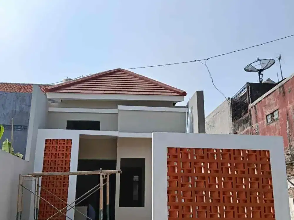 rumah baru 1lt 2kamar dekat super indo Tropodo