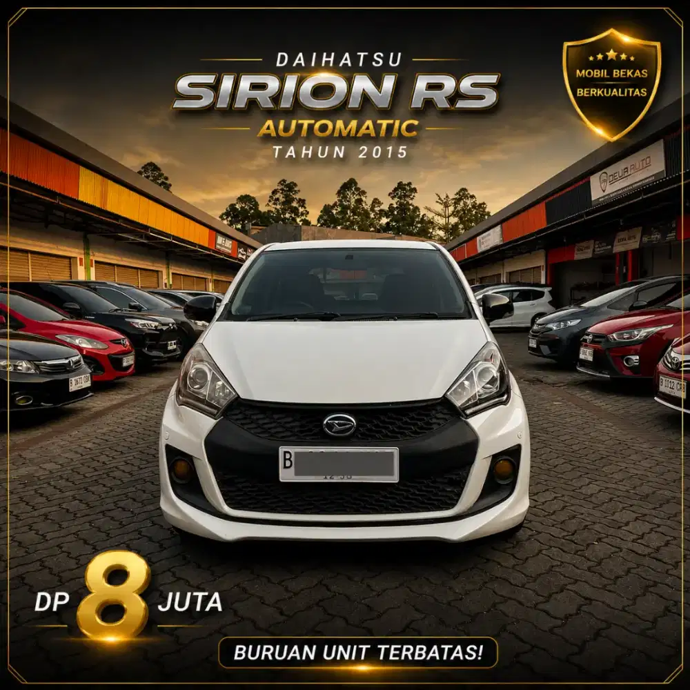 DAIHATSU SIRION RS M-SPORT AT 2015 - MOBIL BEKAS