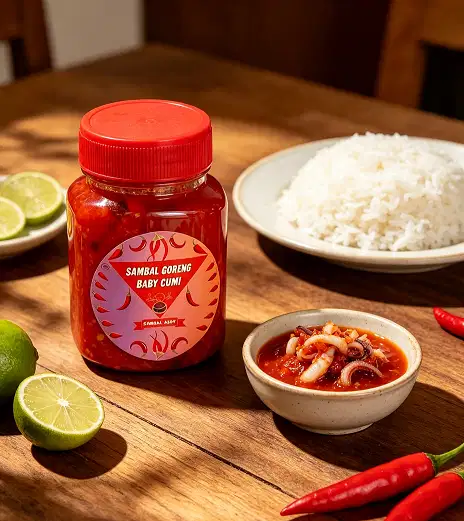 Sambal Goreng Cumi Asoy Bogor ukuran 200 g