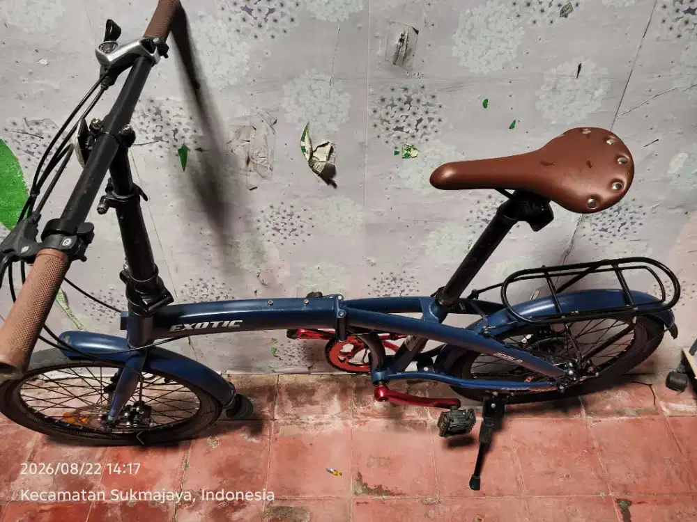 Sepeda lipat exotic 20in