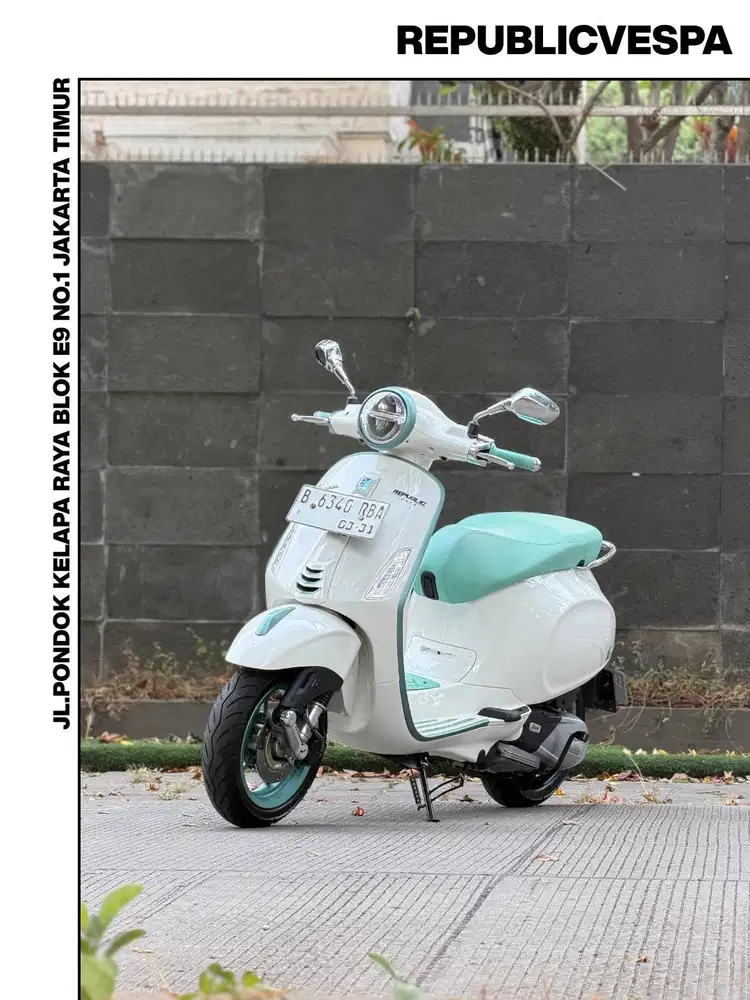 TERMURAH PIAGGIO VESPA PRIMAVERA S150 NEW MODEL TAHUN 2025 WARNA WHITE