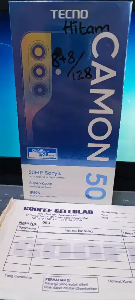 HP Tecno Camon 50 8/128 resmi