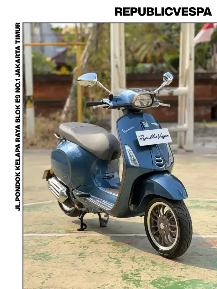 JUAL VESPA SPRINT ANNIVERSARY 10TH 150 IGET ABS TFT THN 2021 LIMITED!