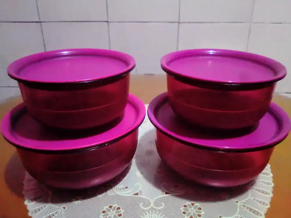 Mangkuk Tupperware Original 2 Pasang
