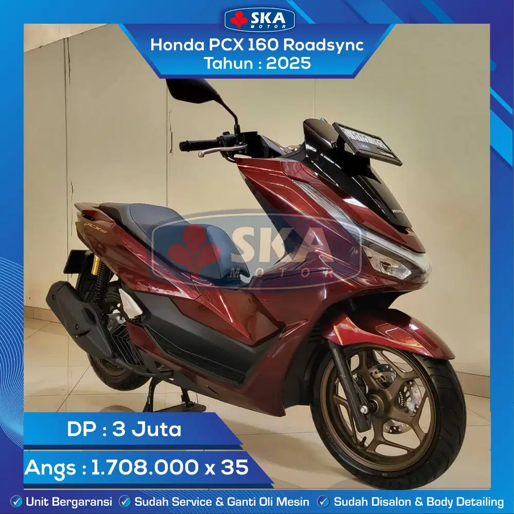 Honda PCX 160 RoadSync Tahun 2025
