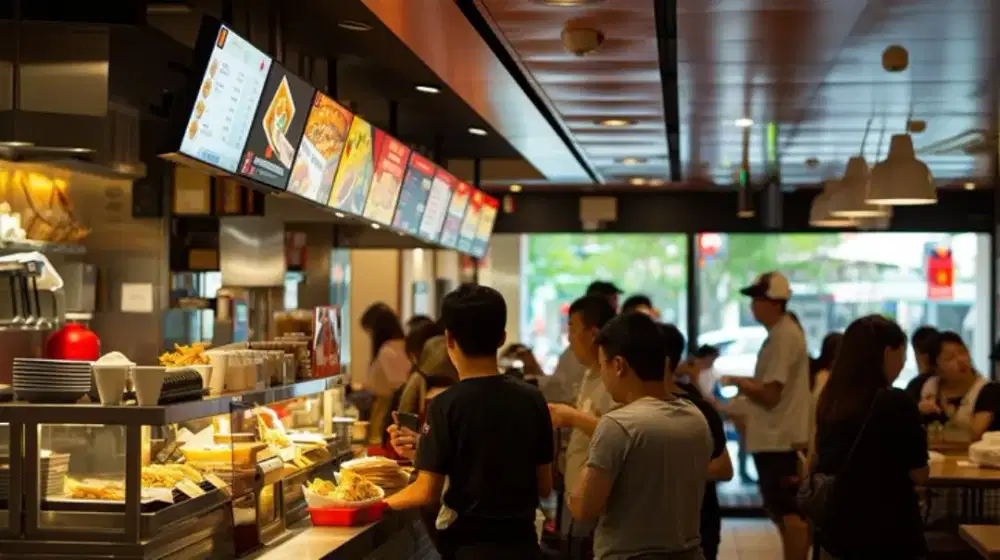 DIBITUHKAN KARYAWATI FOODCOURT YANG BISA BANTU MASAK