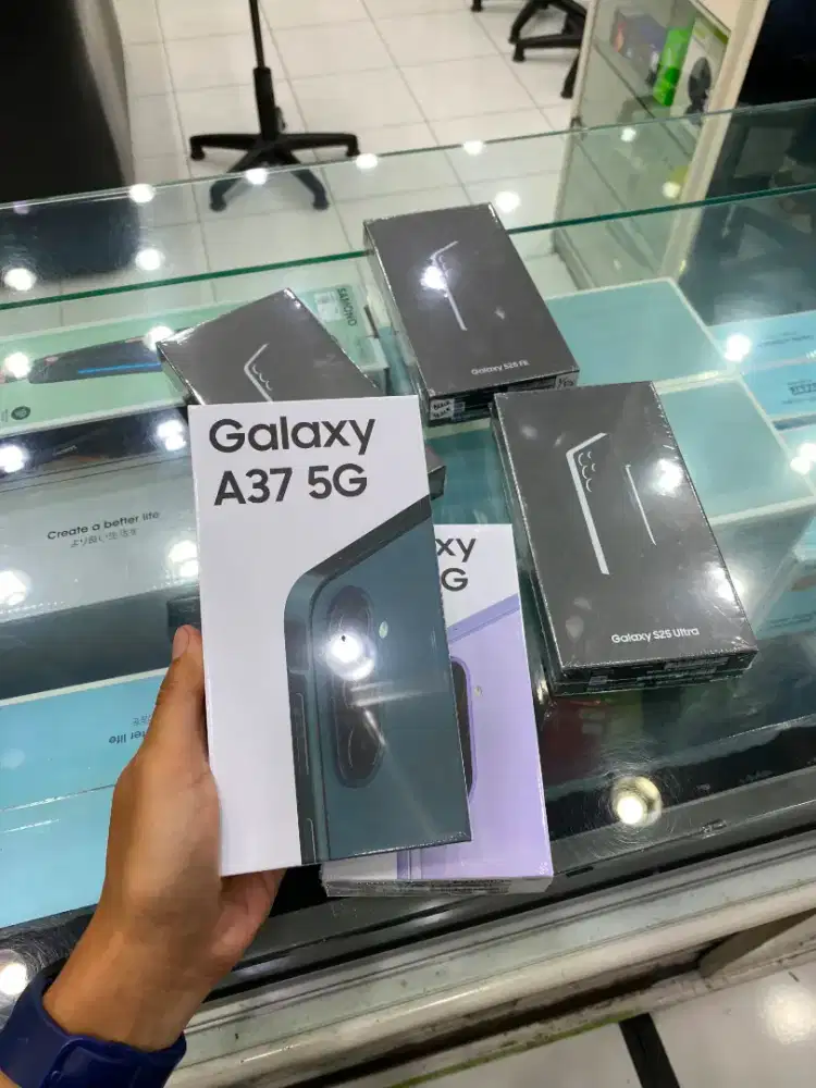 SAMSUNG A37 8/256 BANYAK BONUS NEW SEGEL GARANSI RESMI BISA PAYLATER