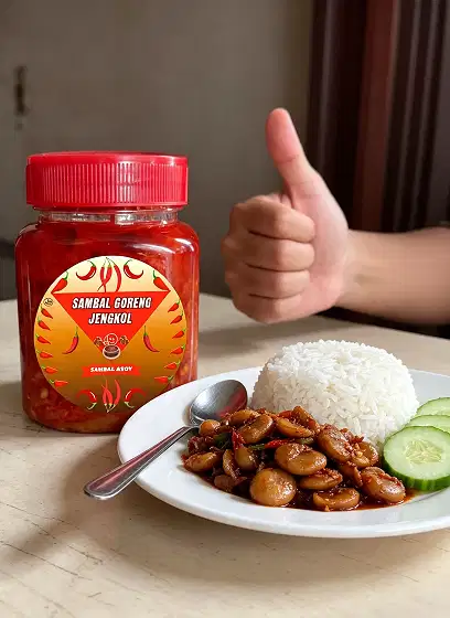 Sambal Goreng Jengkol Asoy ukuran 200 g