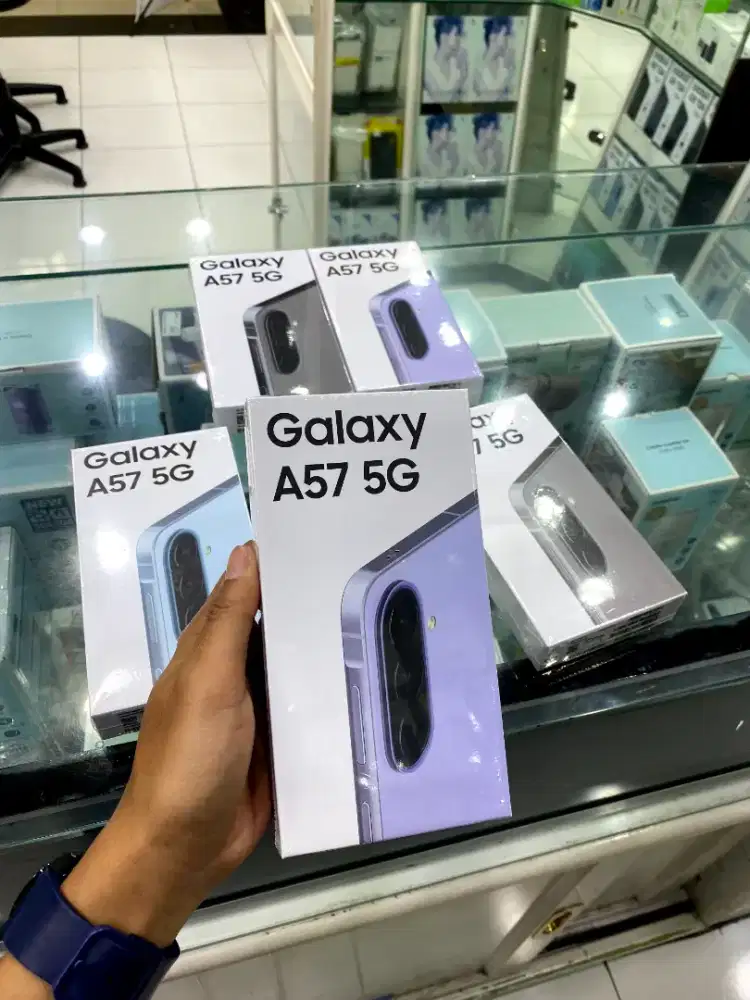 SAMSUNG A57 12/256 anyar gres garansi 1th bisa cicilan 0% banyak bonus