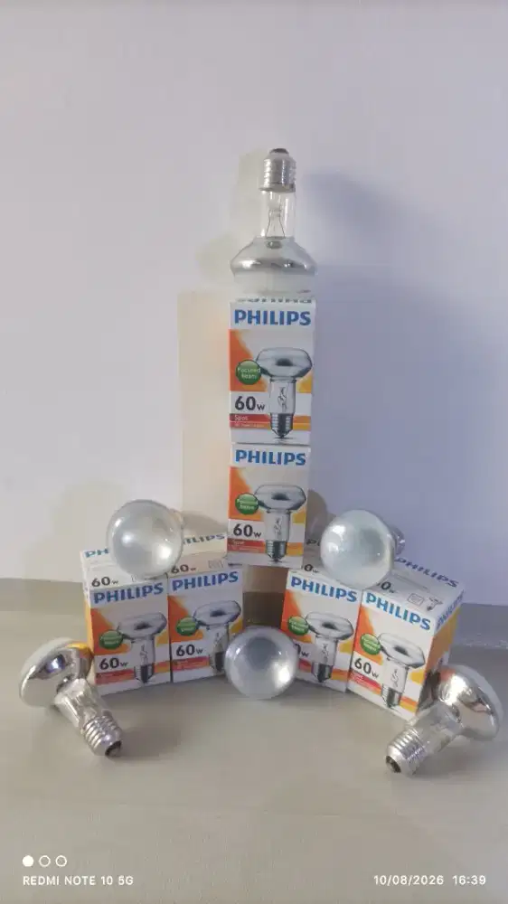 ready lampu sorot philips 60wat