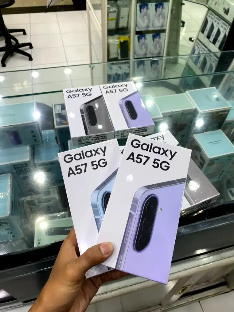 SAMSUNG A57 8/256 NEW SEGEL GARANSI RESMI CICILAN 0% BANYAK BONUS