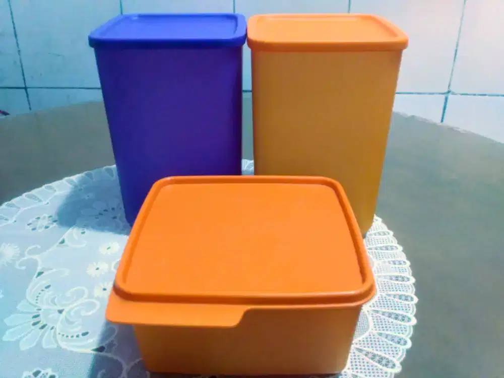 Toples Tupperware Original 3 Buah