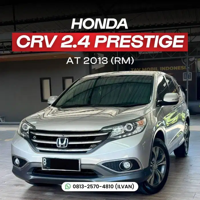 Honda CRV 2.4 Prestige 2013 AT MATIC (RM)