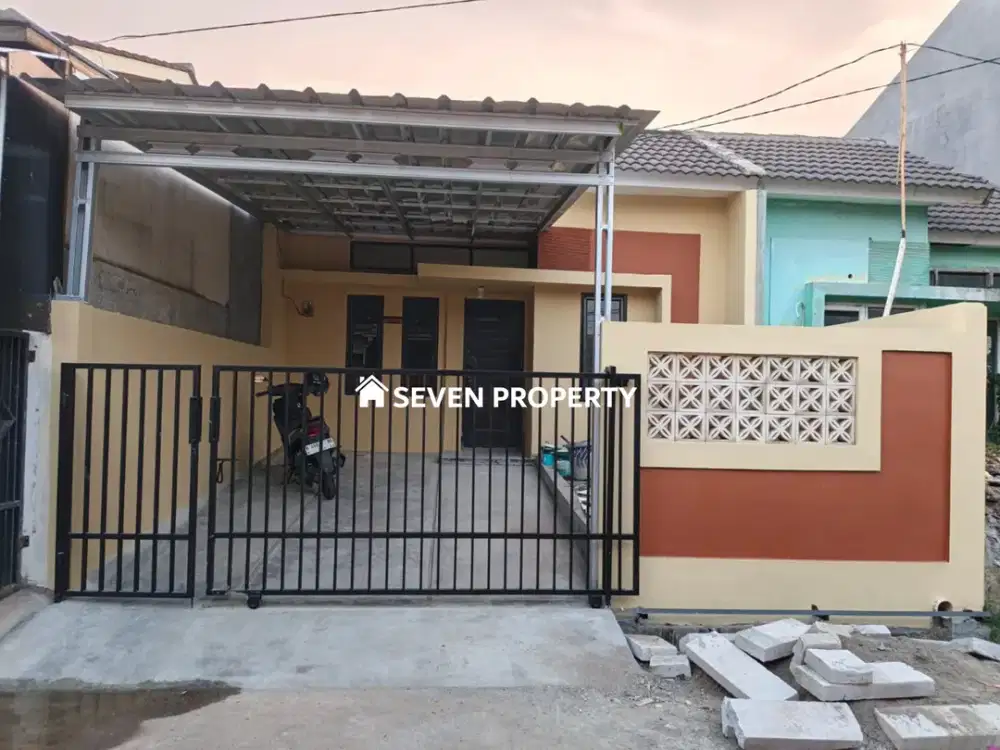 Rumah baru selesai renovasi lokasi strategis di Harvest City