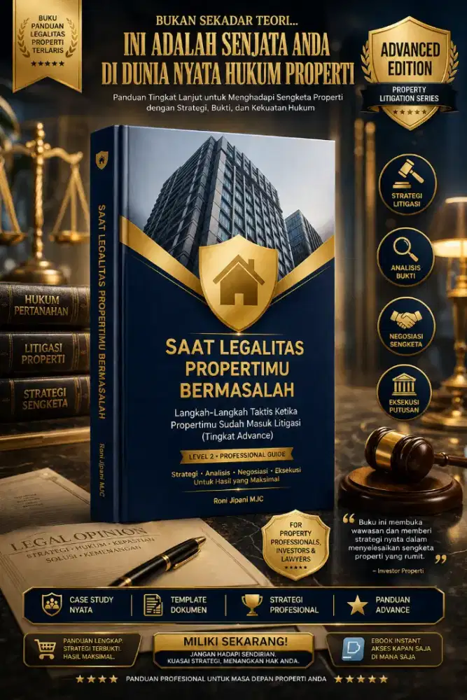 Ebook : Saat Legalitas Propertimu Bermasalah