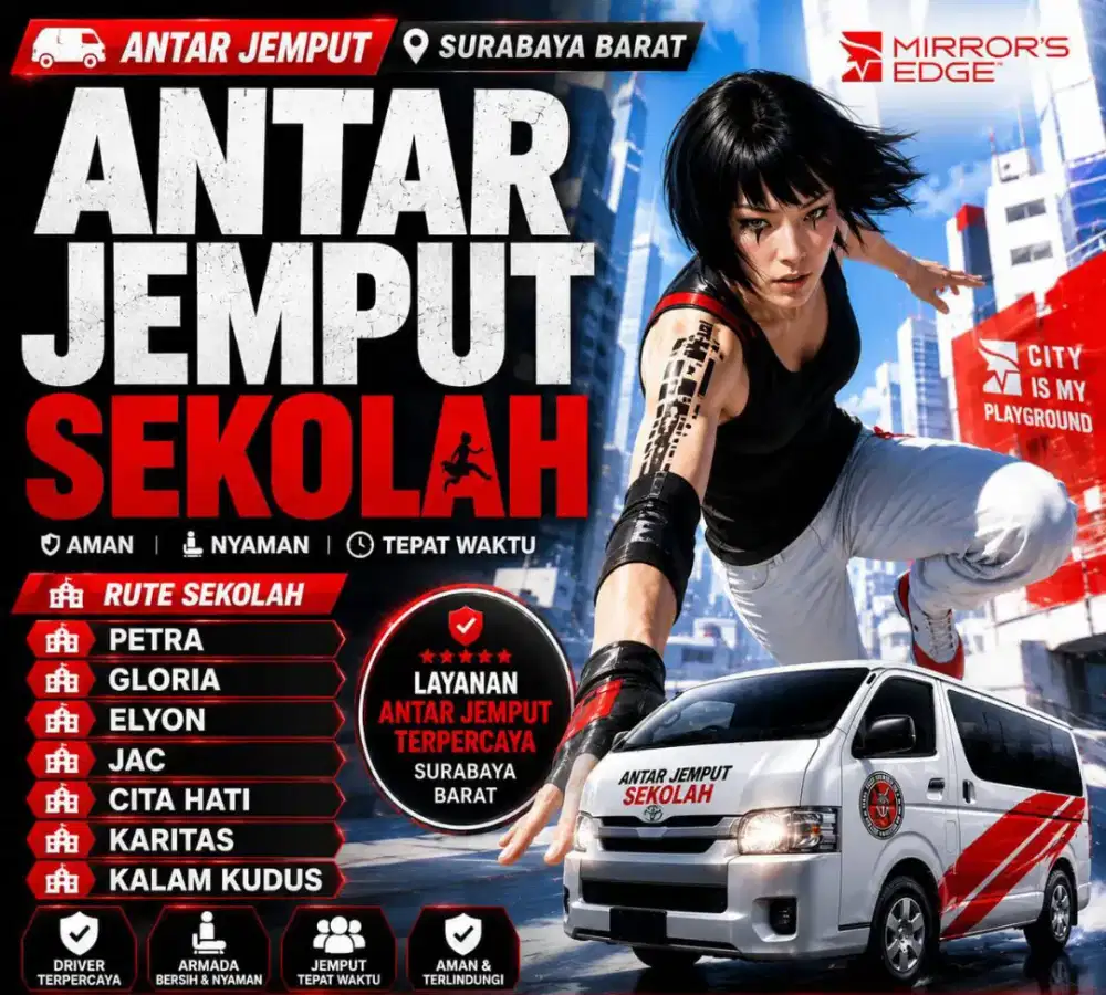 Antar Jemput Sekolah dan Karyawan Surabaya Barat