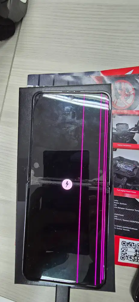 Galaxy Z FLIP 4 Pink Line NEGO sampe Jadi