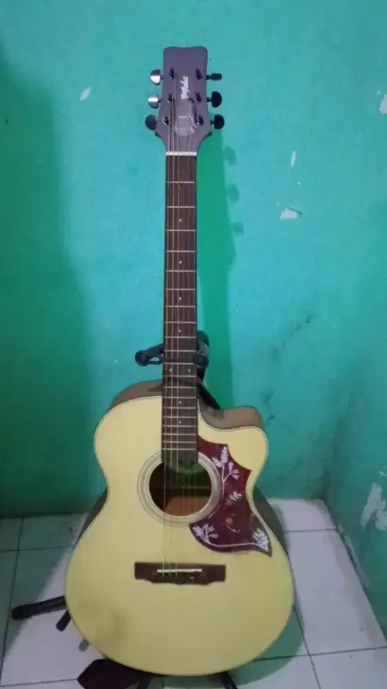 Di jual gitar akustik elektrik merk Angeles