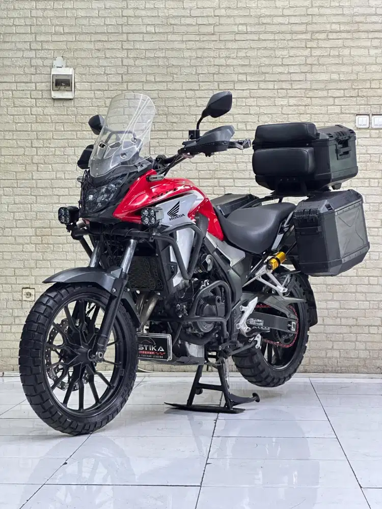 Perfect Condition!!Honda CB500X 2019 Plat F full Modif Mulus-Mustika