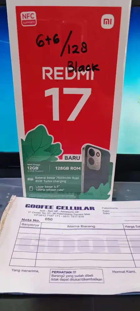 HP Xiaomi Redmi 17 6/128 resmi