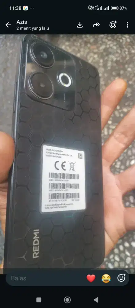 Redmi 13x normal mulus segeeeel