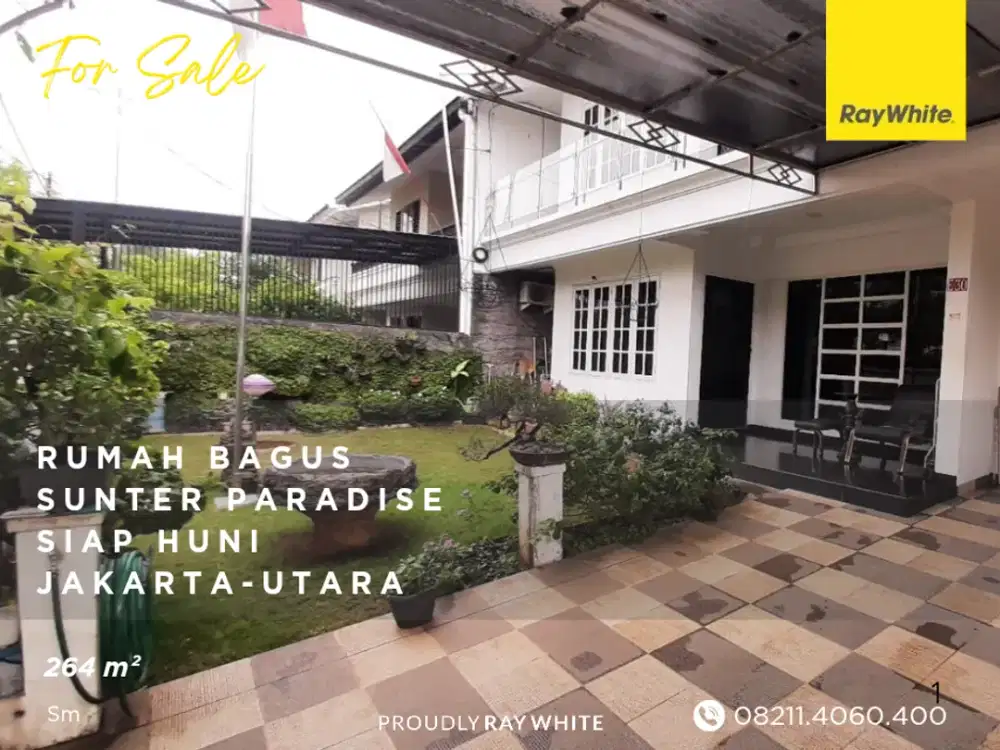 Sunter Paradise Bagus - 264 m² - Jalan 3 Mobil