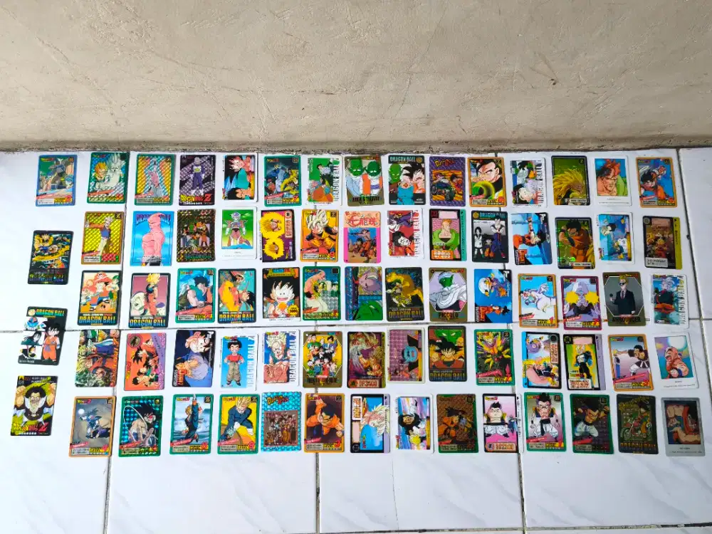 Kartu Dragonball jadul ( jual take all )