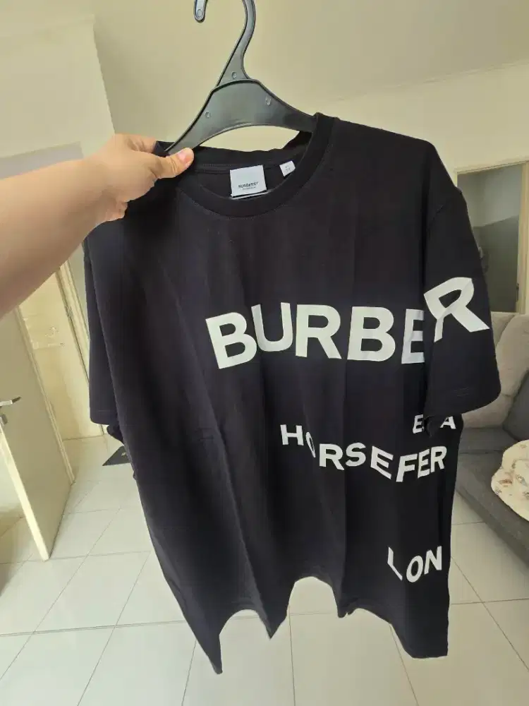 Baju burberry asli size xl