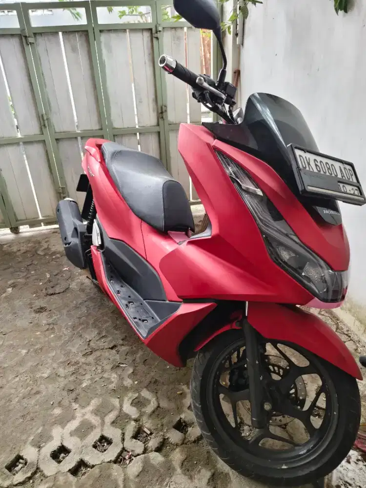 PCX merah 2022 kondisi syantik