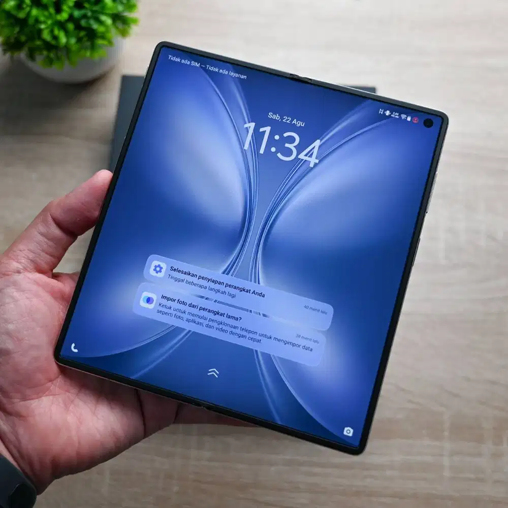 vivo XFold 5 16/512GB Putih hp lipat vivo X Fold 5 512 GB White Resmi