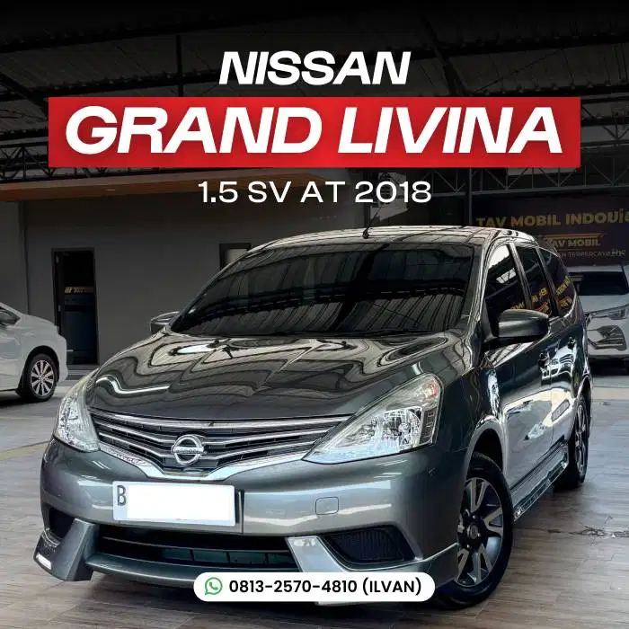 Nissan Grand Livina 1.5 SV 2018 AT MATIC