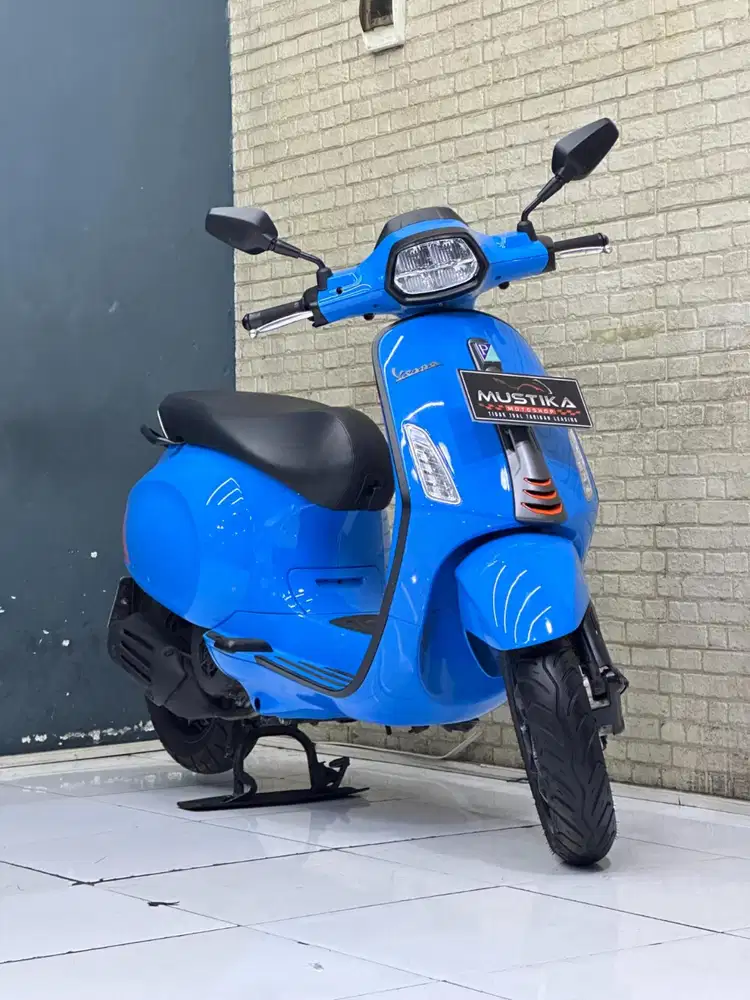 Odo 4rb Istimewa!!Vespa Sprint S Spido TFT 2026 Plat L Mulus-Mustika