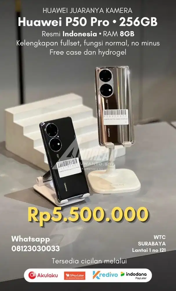 huawei p50 pro 8/256 resmi