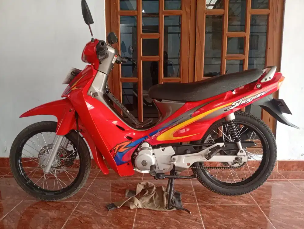 SHOGUN R110 NOPOL AG KOMPLIT ON SIAP KOPDAR