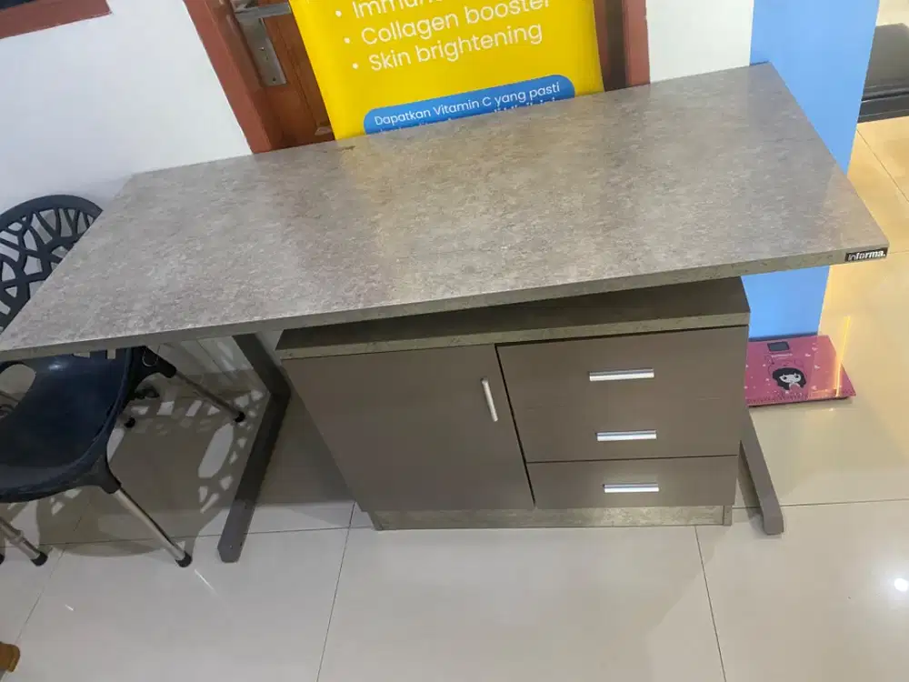 Meja kerja + desk